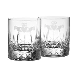 Galway Claddagh DOF Tumbler Pair