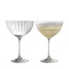Galway Erne Saucer Champagne, Pair -Household Products Shop G320072 a1