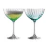 Galway Erne Cocktail, Saucer Champagne Pair In Aqua -Household Products Shop G323022 a1
