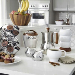 Nambe Metal And Wood 11 1/2" Gourmet Fruit Tree Bowl -Household Products Shop MT0392N a3