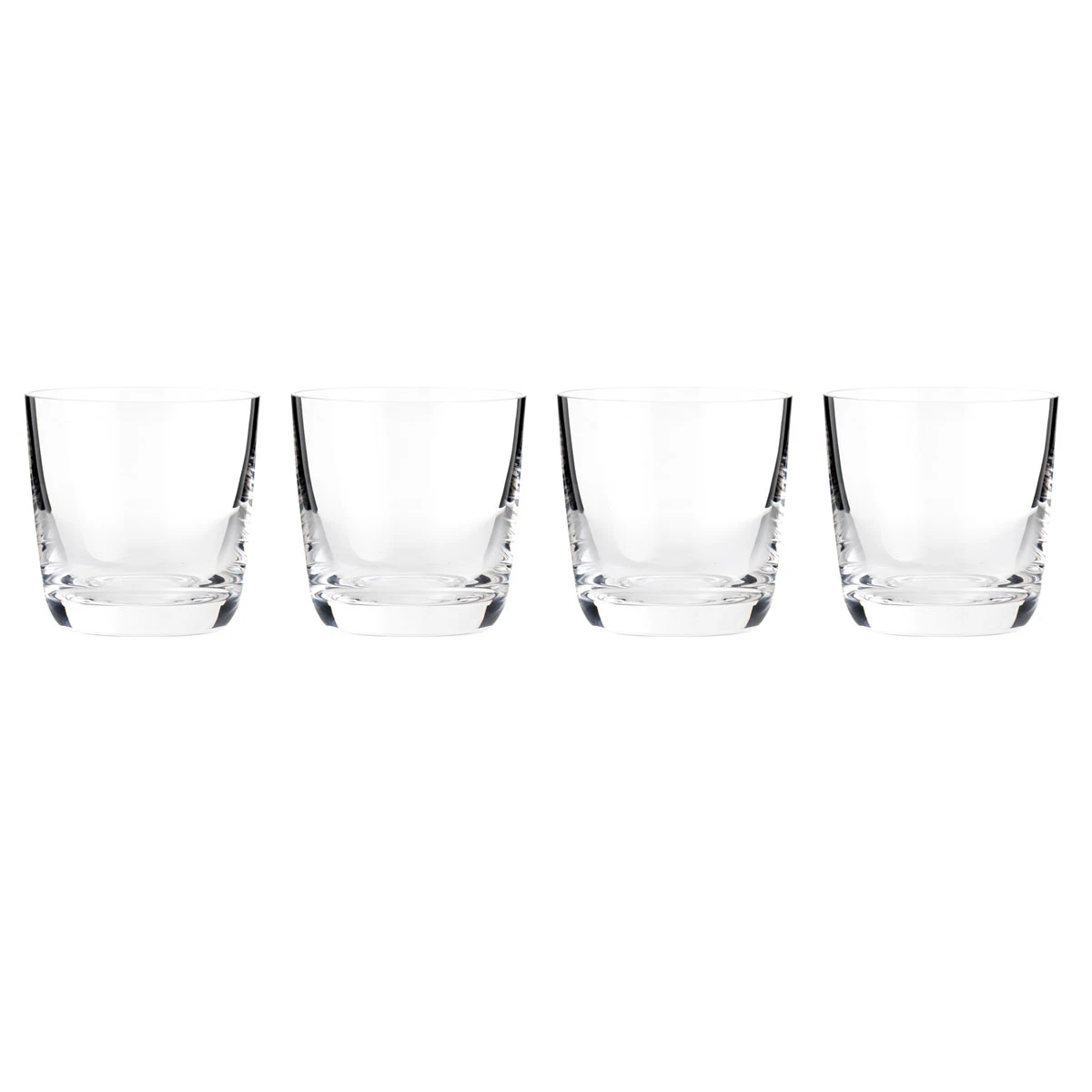 Nambe China Taos Double Old Fashioned Glasses Set Of 4 4 Nambe China Taos Double Old Fashioned Glasses Set Of 4 - Image 2