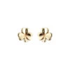 Cashs Ireland, 18K Gold-Plated Shamrock Pierced Earrings Pair -Household Products Shop S3035C a1